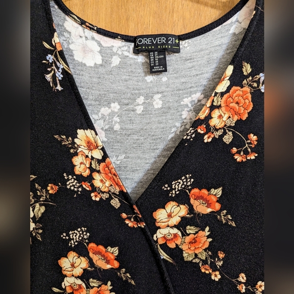 💥 🦋Forever 21 floral print dress🦋 size XXL - Picture 7 of 8